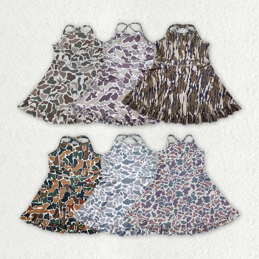 Camo athletic dresses