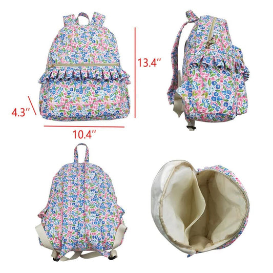 Ruffle backpacks/bookbags