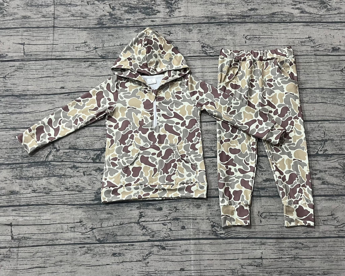 Camo matching set boys
