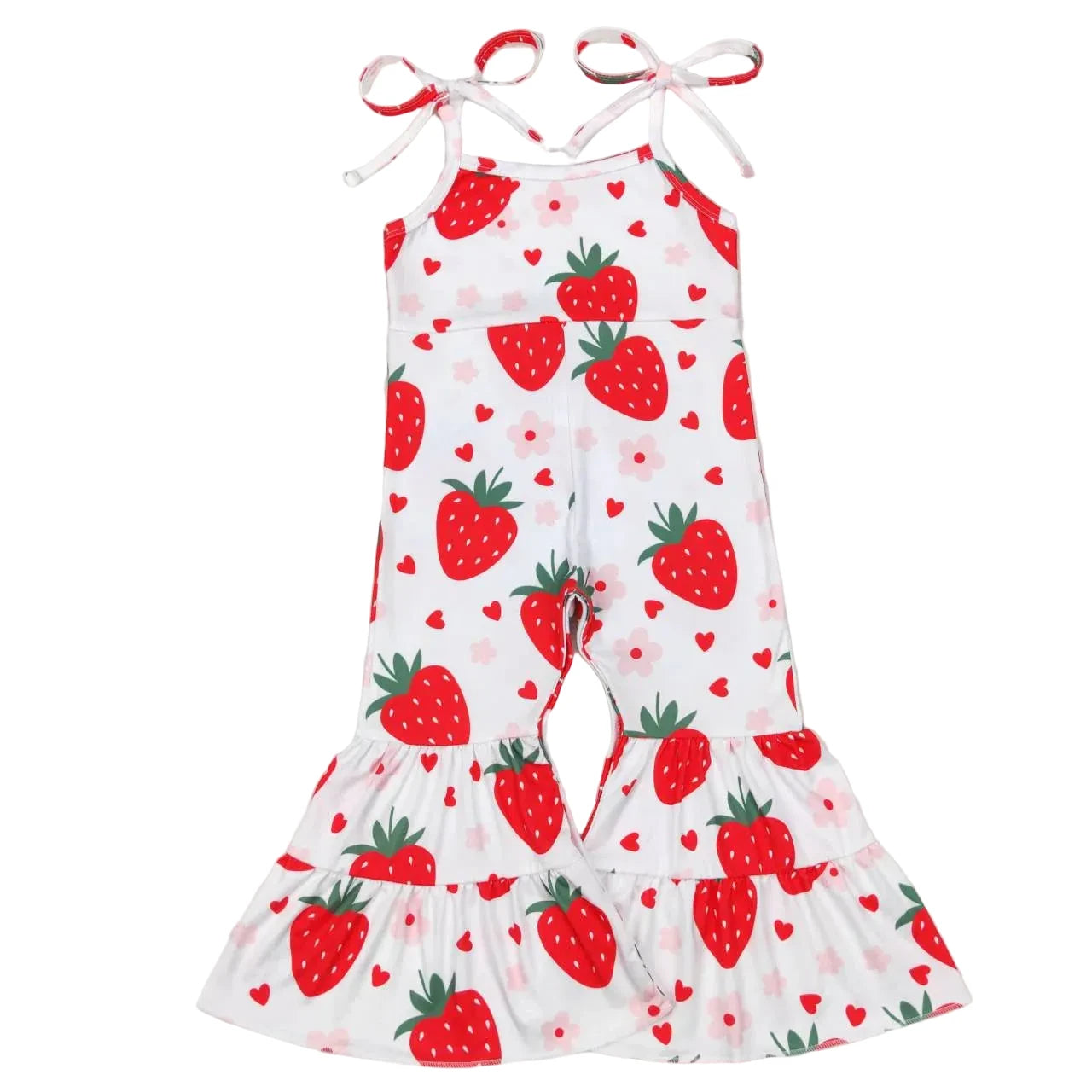 Strawberry jumpsuit romper girls