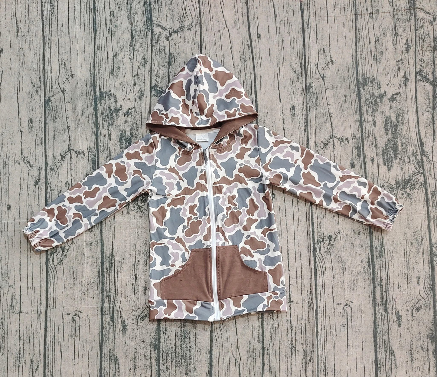 Camo boys girls jacket