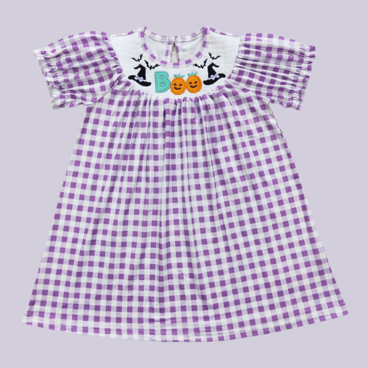 Halloween October Boo Dress Girls