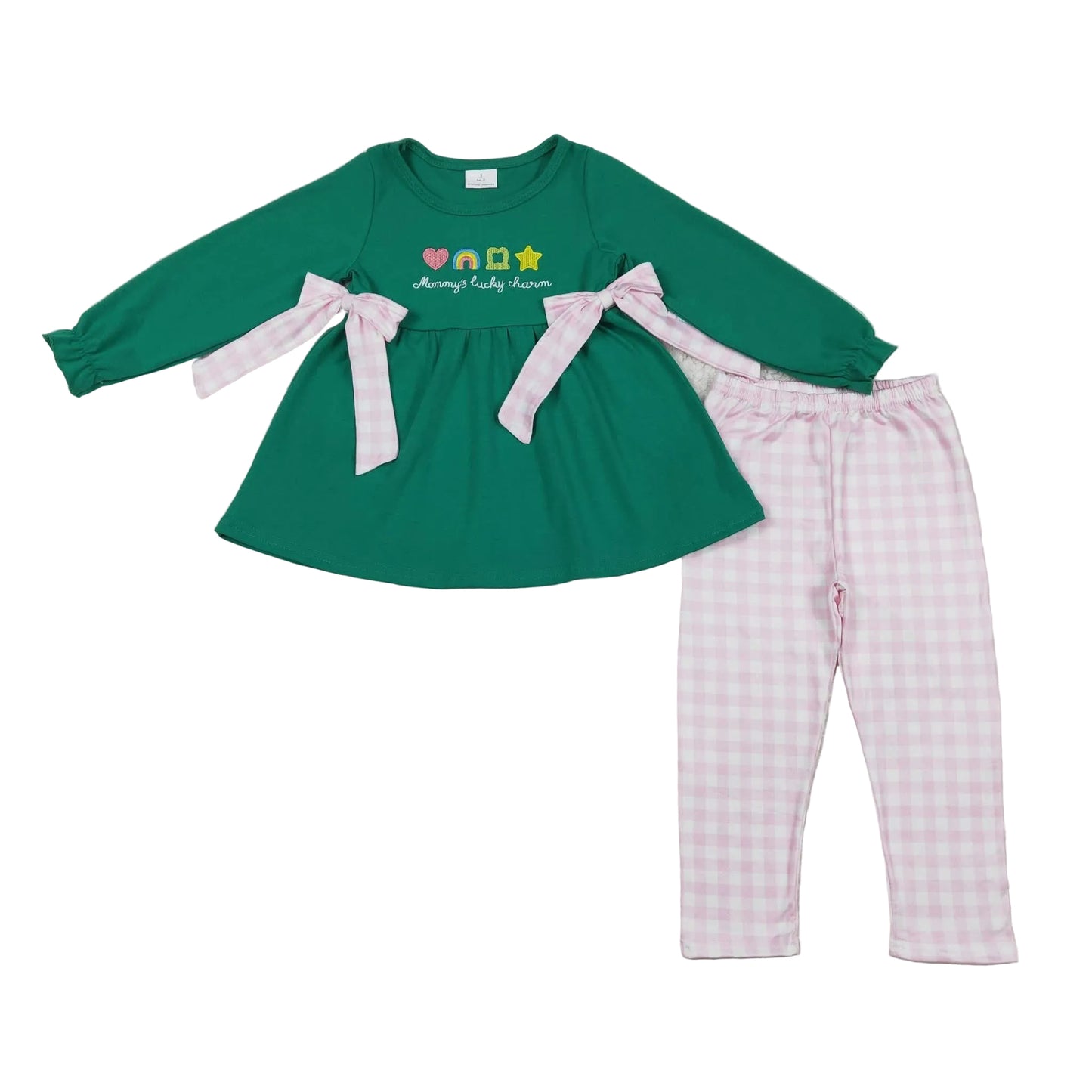 Mommy’s lucky charm set and bubble