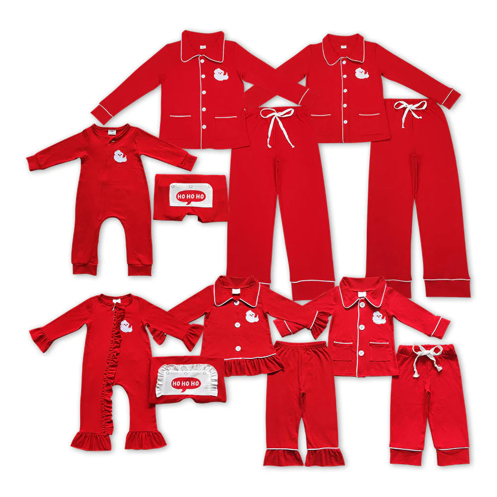 Santa Boys girls Christmas loungewear PJs Pajama