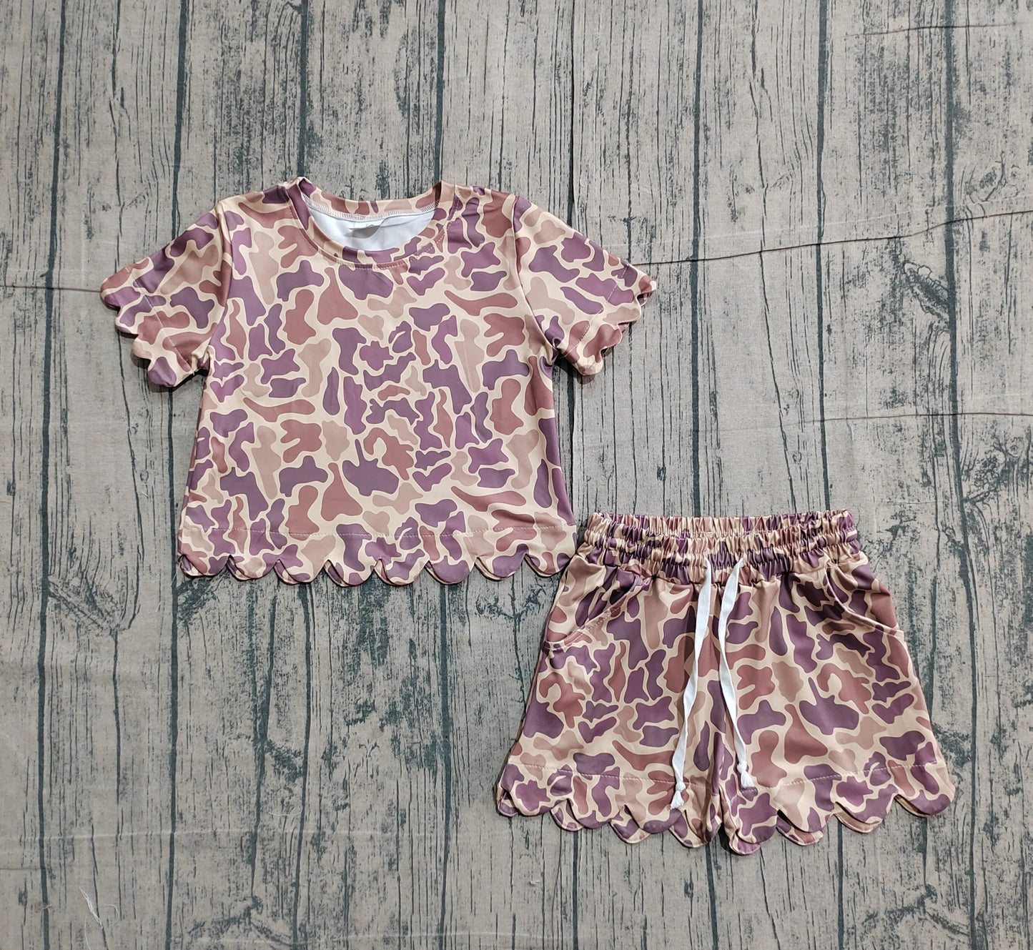 Scalloped set girls