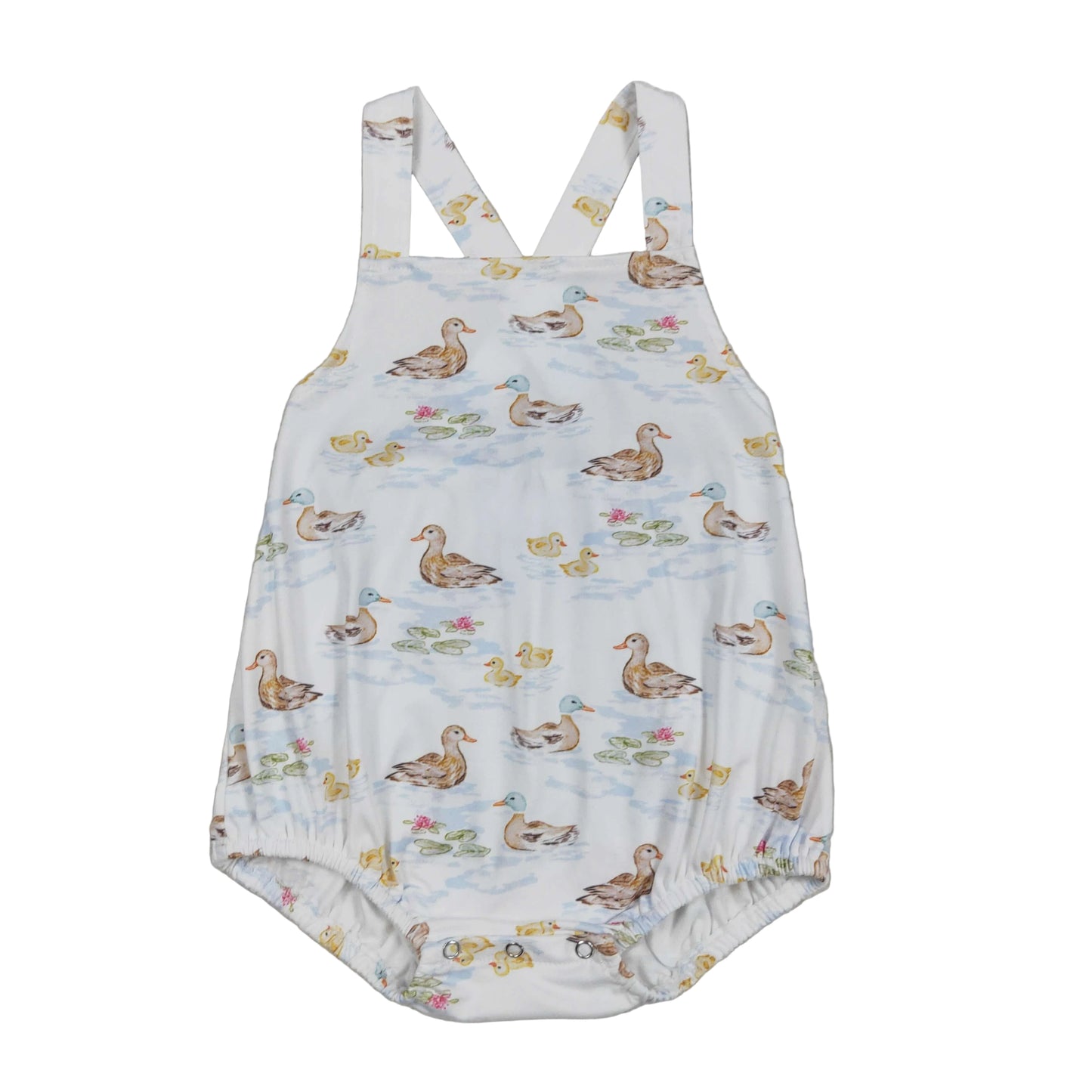 Duck boys bubble romper