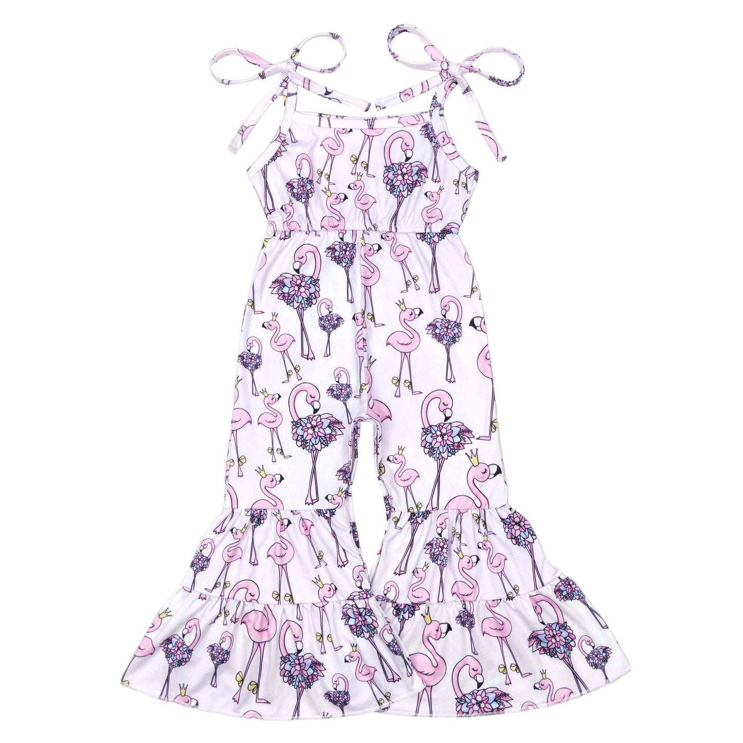 Flamingo jumpsuit romper girls