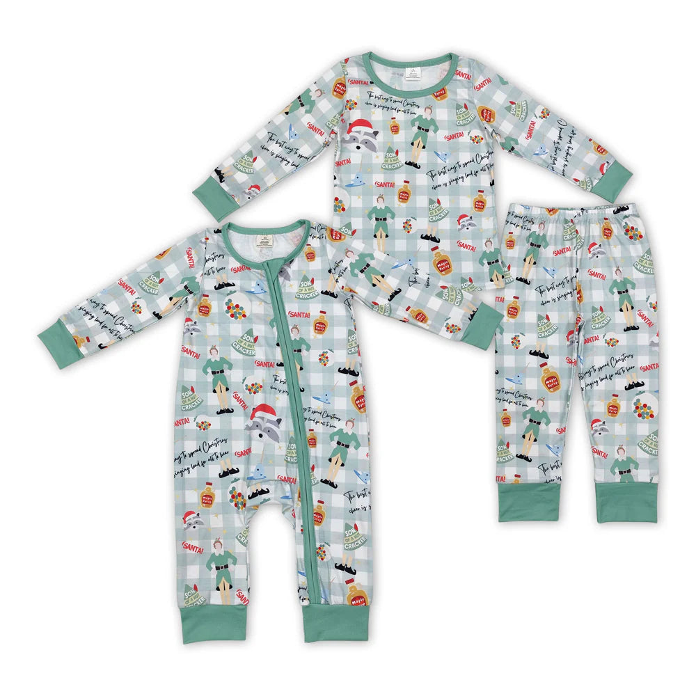 Christmas boys girls neutral Loungewear pajamas pjs