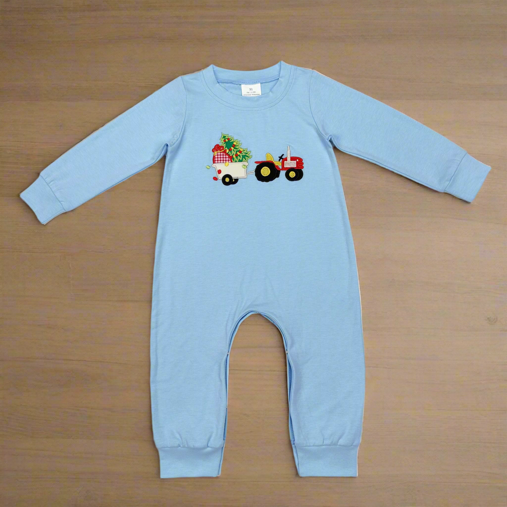 Christmas Boys set romper