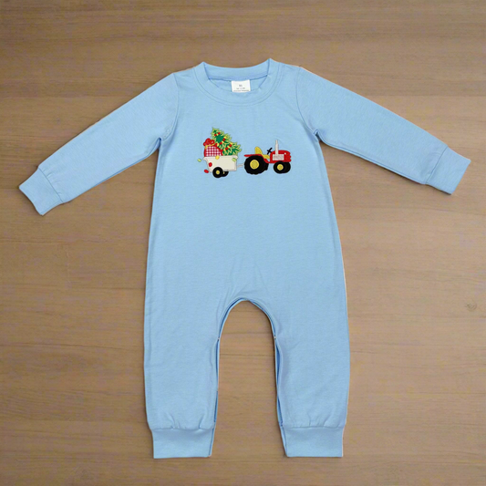 Christmas Boys set romper