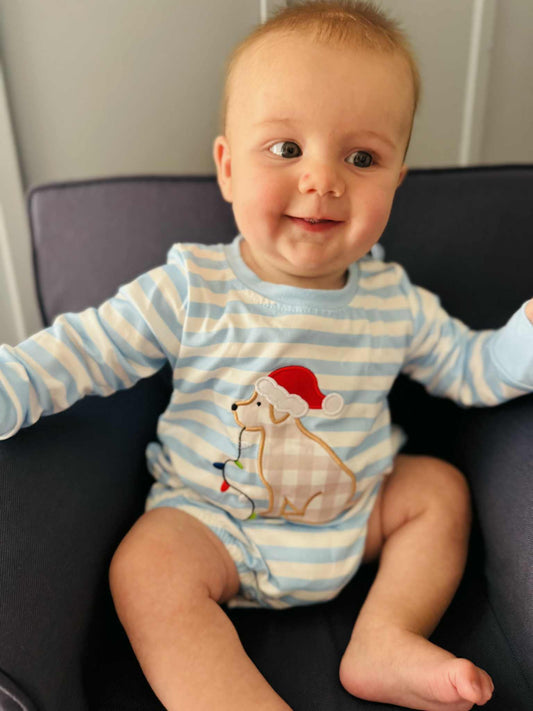 Boys bubble puppy dog Christmas