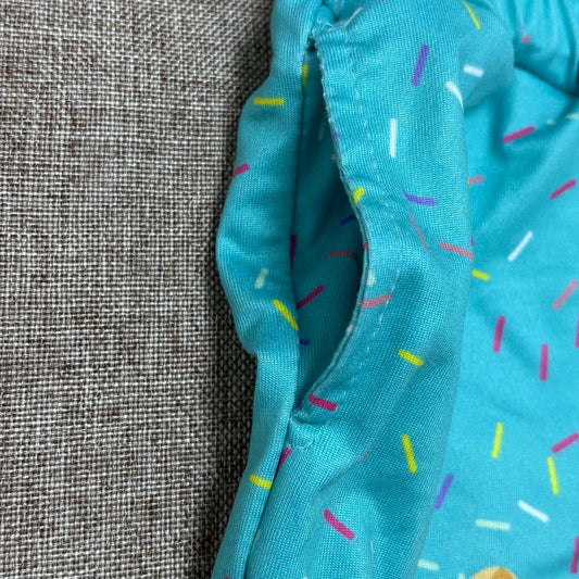 Ice cream drip baseball shorts with pockets boys 5 options