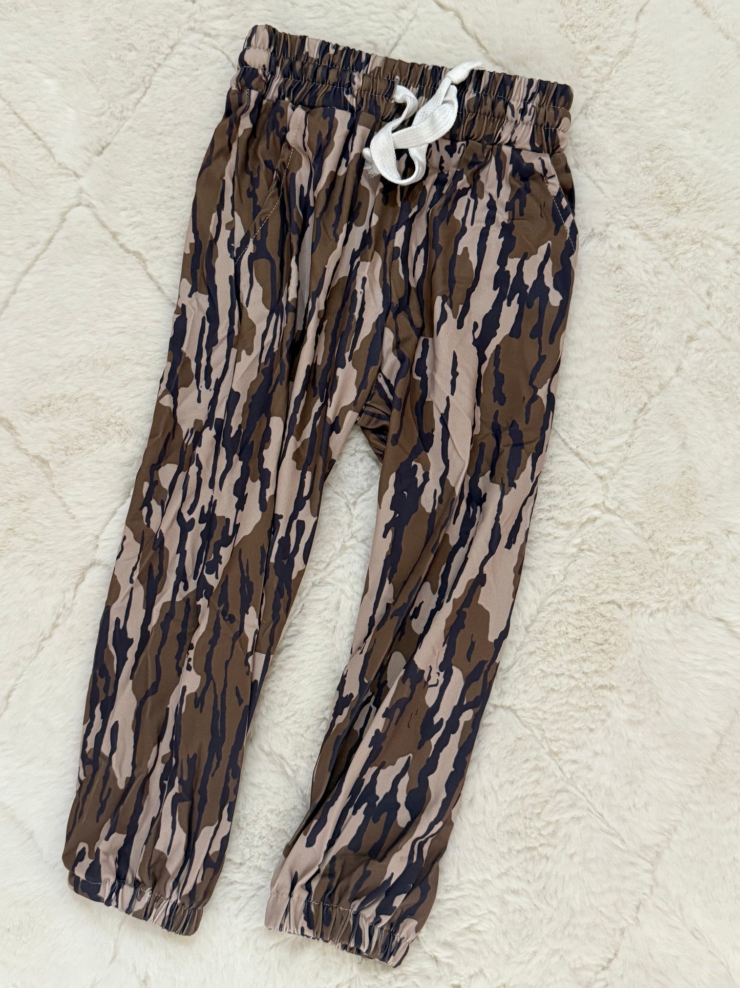 Camo joggers boys girls