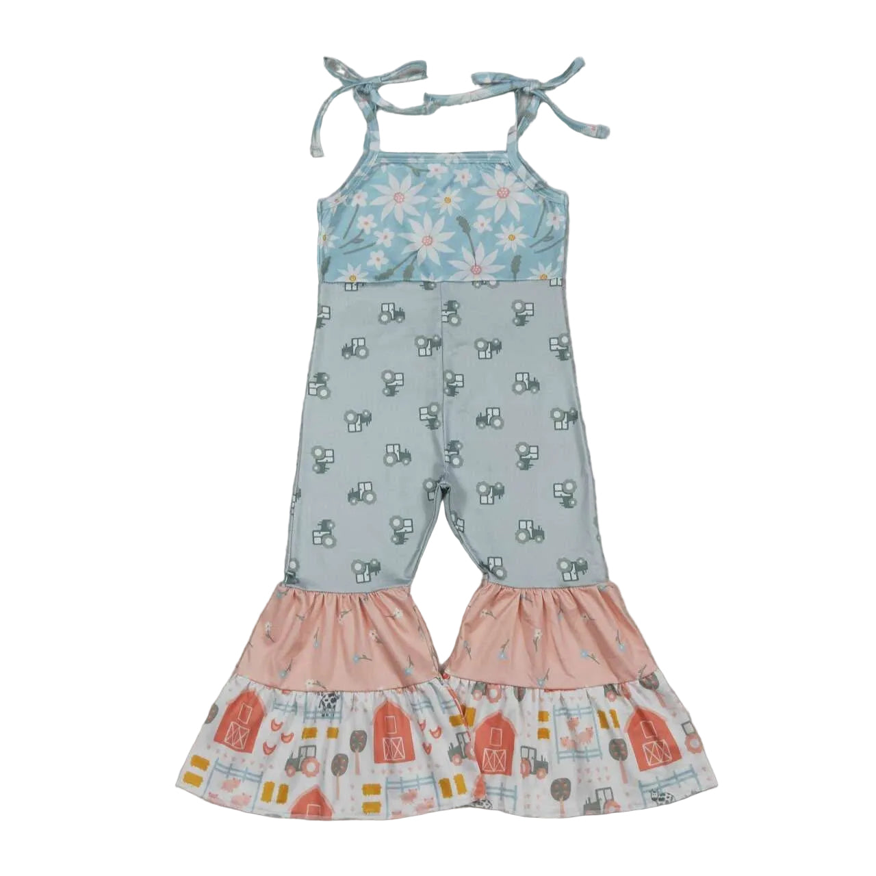 Farm Floral jumpsuit romper girls