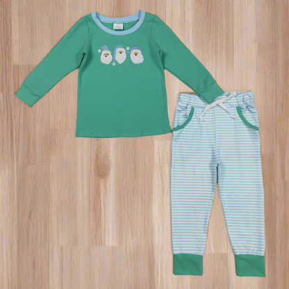Santa boys pants set