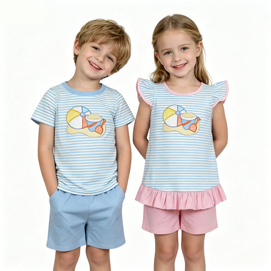 Girls boys beach sets