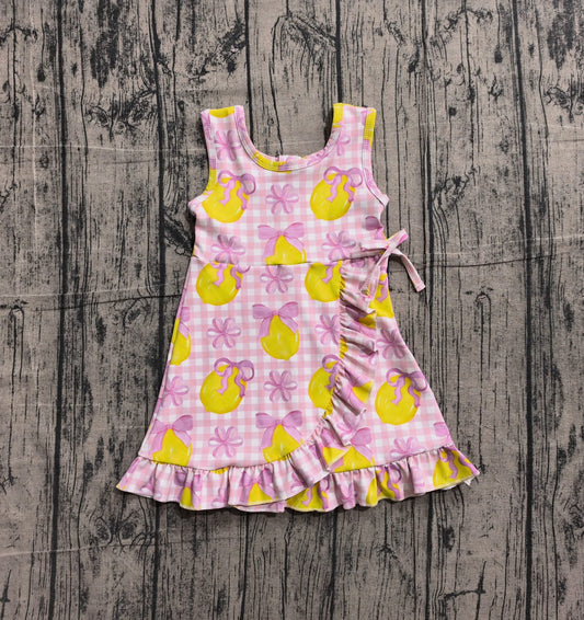 Pink lemon athletic dress girls