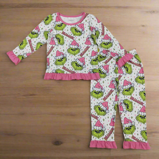 Girls Christmas Loungewear pajamas pjs