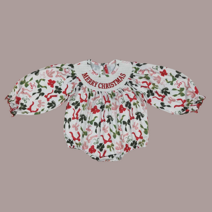 Merry Christmas girls dress winter