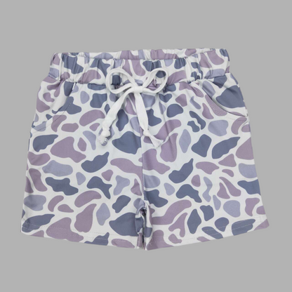 Camo shorts boys