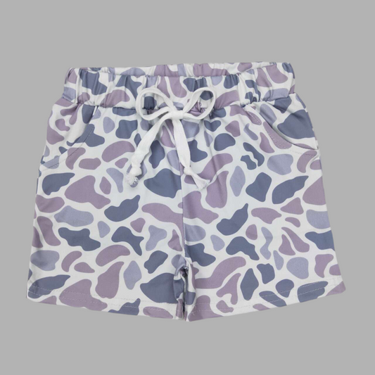 Camo shorts boys
