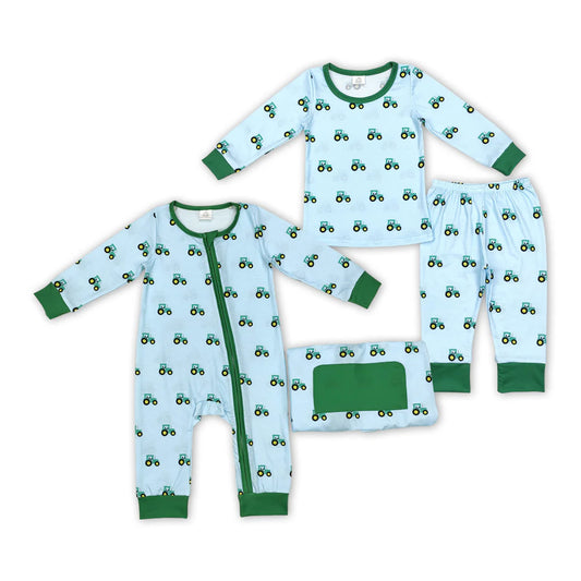 Tractor boys Loungewear pajamas pjs bamboo