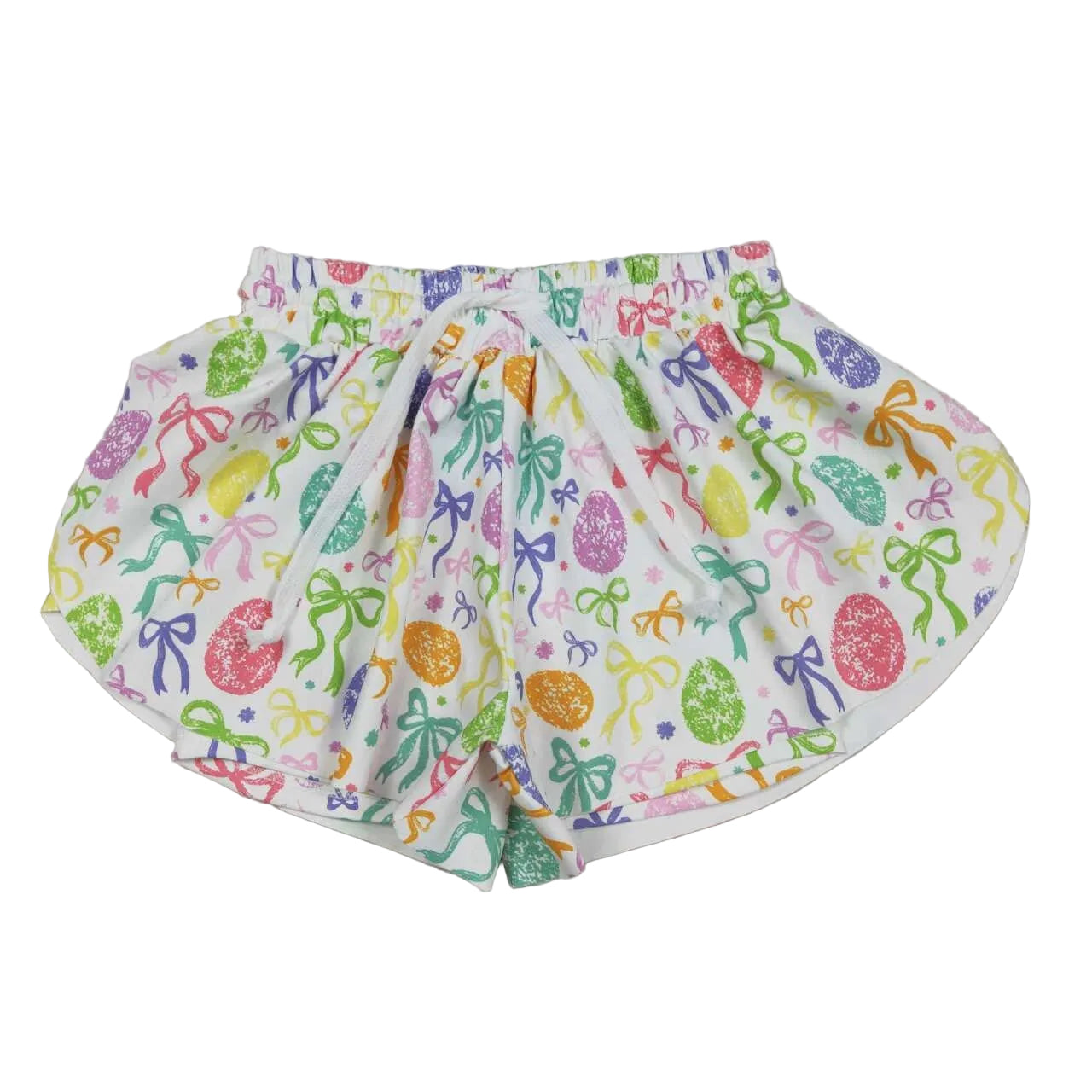 Spring Easter athletic shorts girls