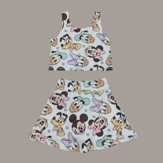 Friends skort set athletic girls