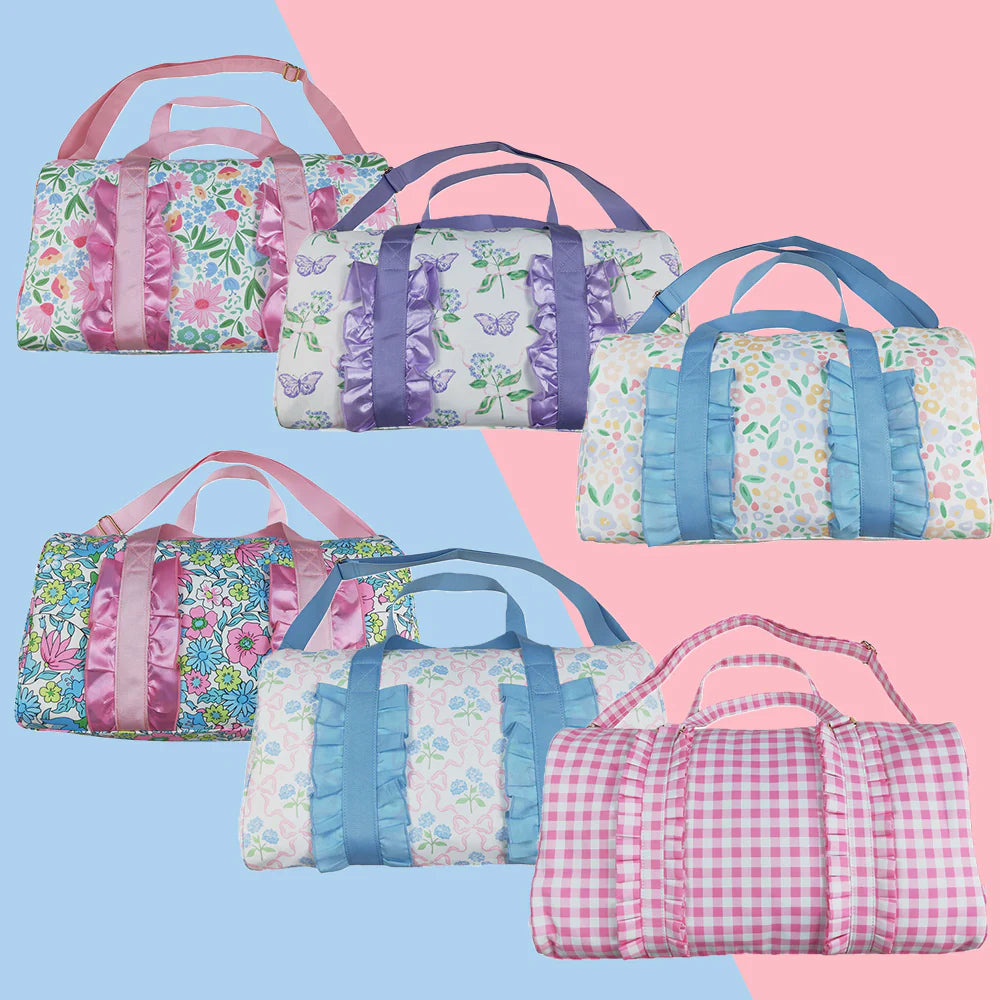 Ruffle duffles weekenders