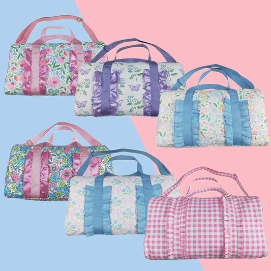 Ruffle duffles weekenders