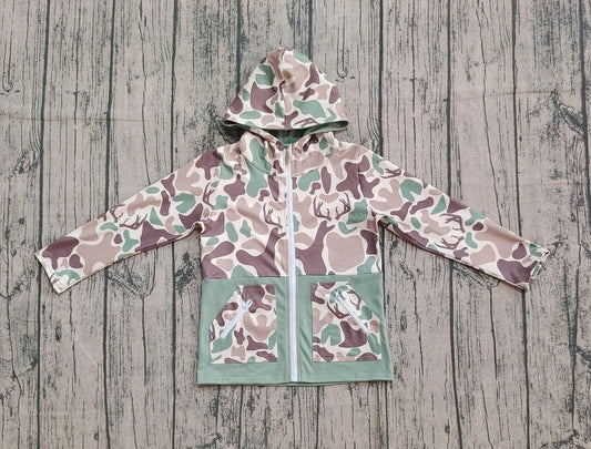 Camo boys girls jacket