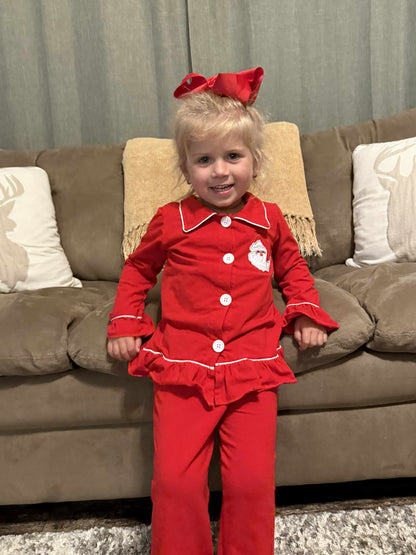 Santa Boys girls Christmas loungewear PJs Pajama
