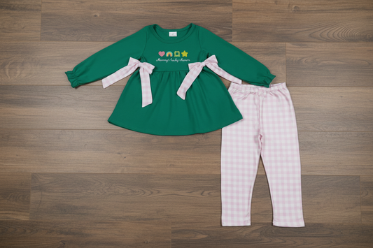 Mommy’s lucky charm set and bubble