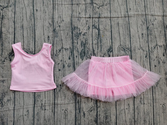 Dance/athletic pink set girls