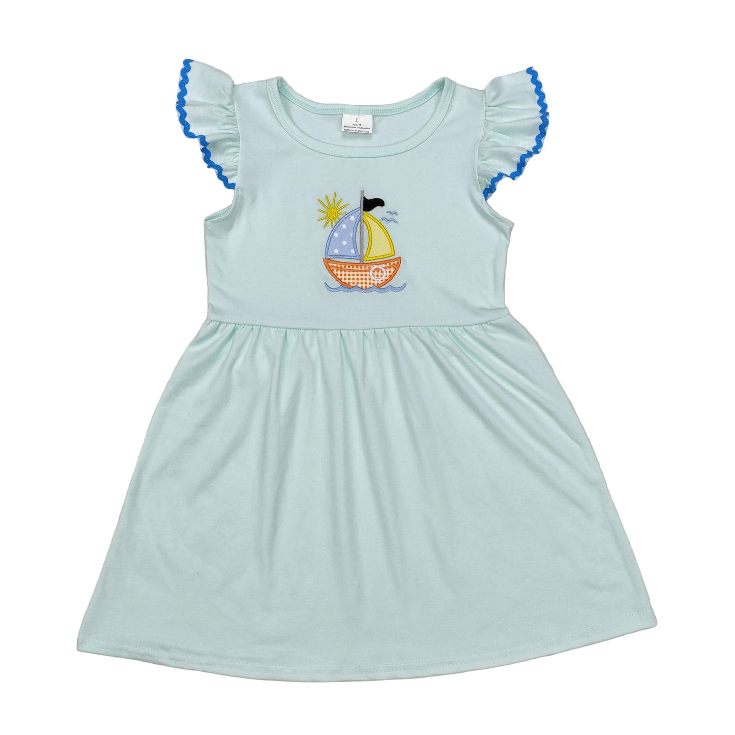 Sailboat dress girls