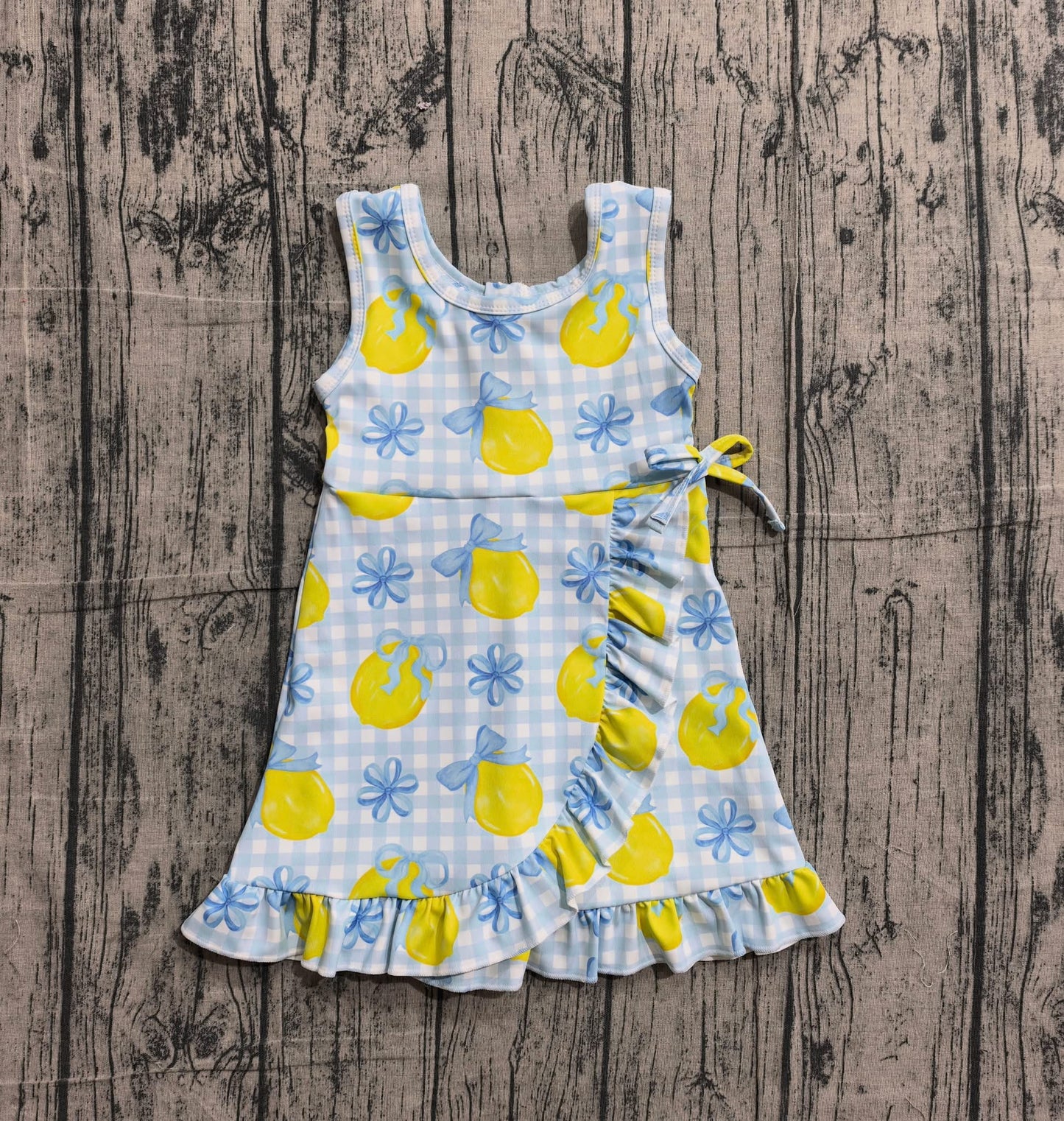 Blue lemon athletic dress girls