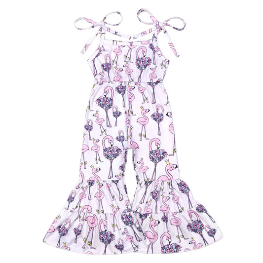 Flamingo jumpsuit romper girls
