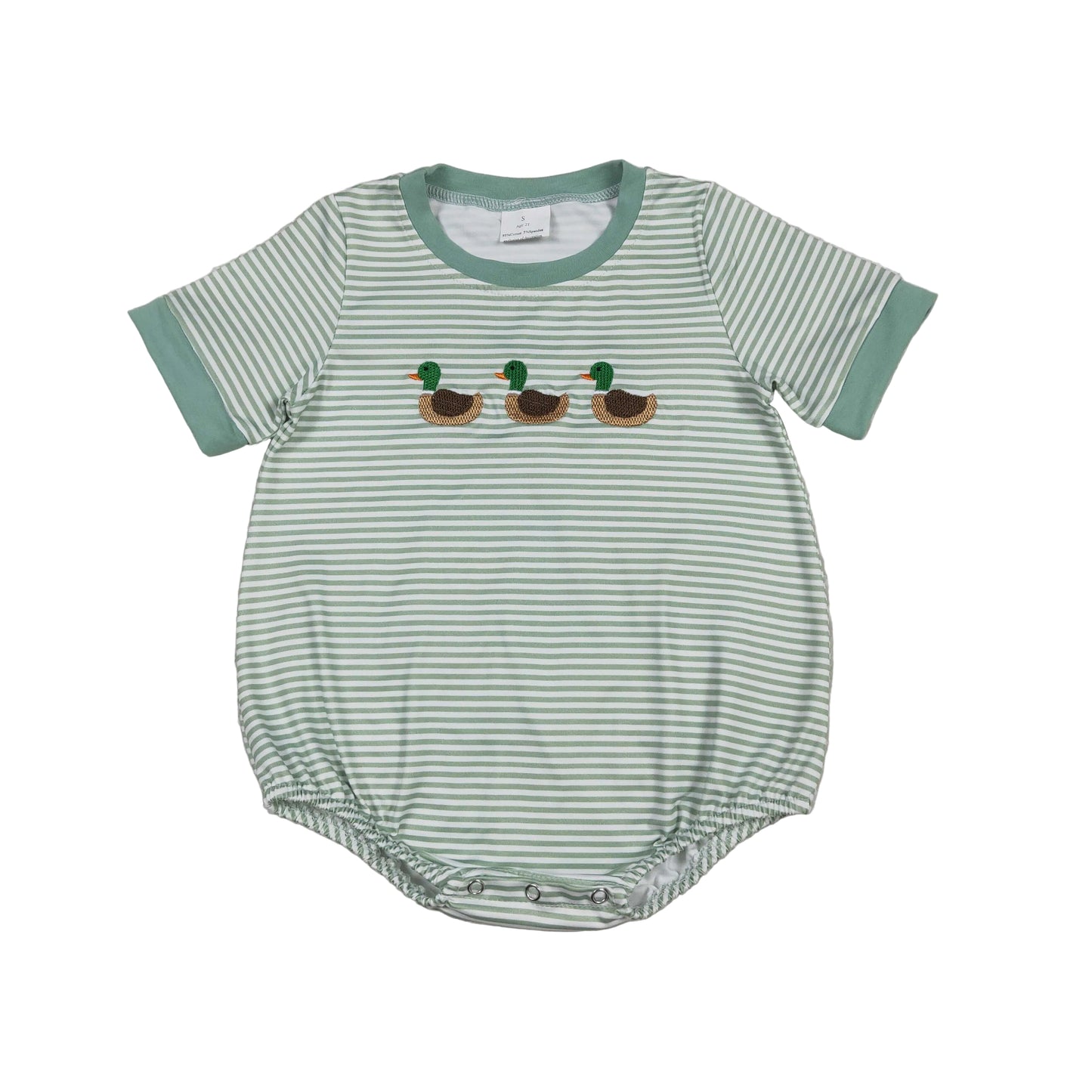 Duck boys bubble romper
