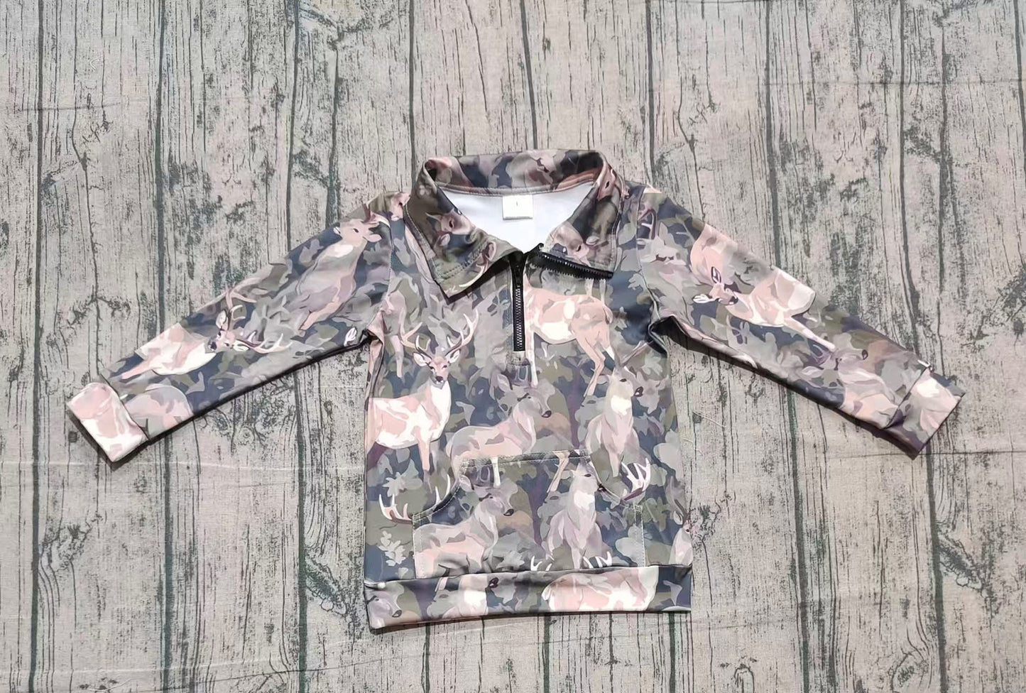 Camo boys girls jacket