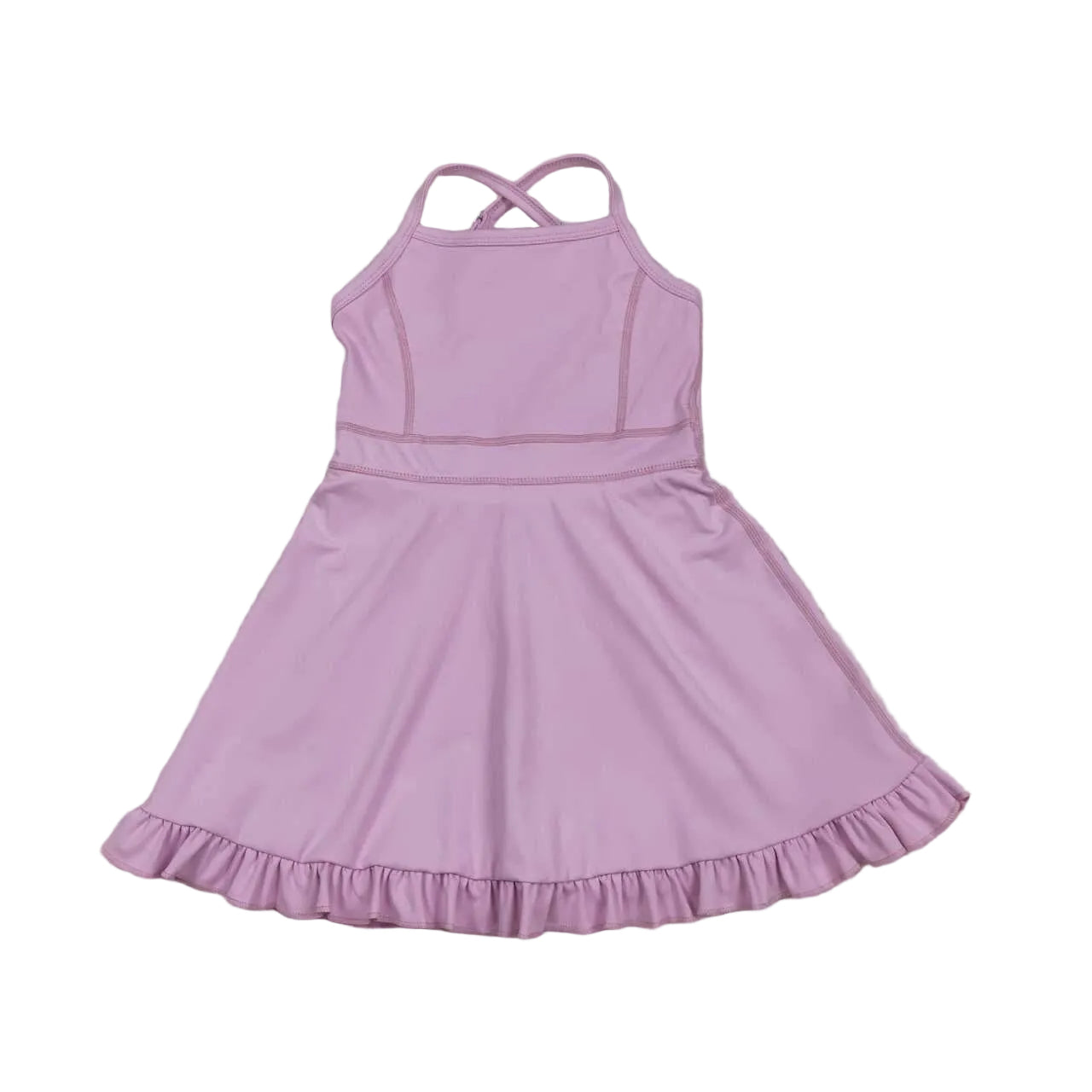 Pink athletic dress girls