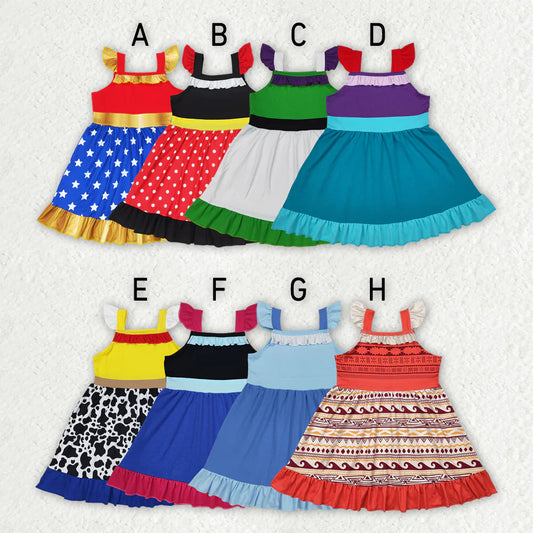Princess superhero girls dresses