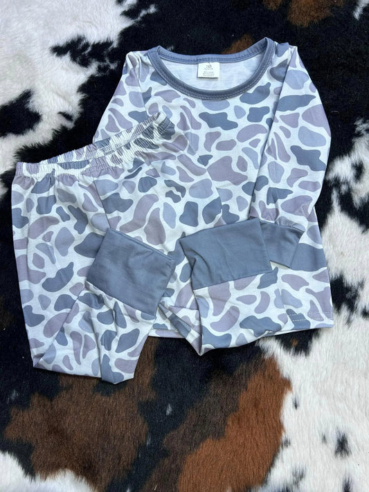 Camo boys Loungewear pajamas pjs bamboo