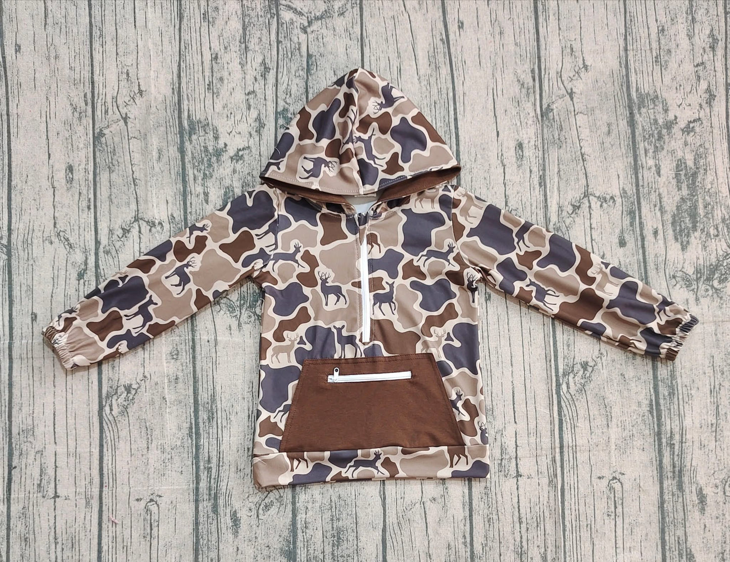 Camo boys girls jacket