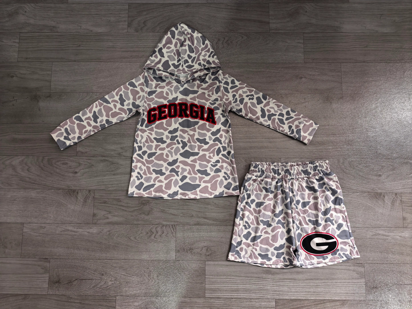 GA set boys camo