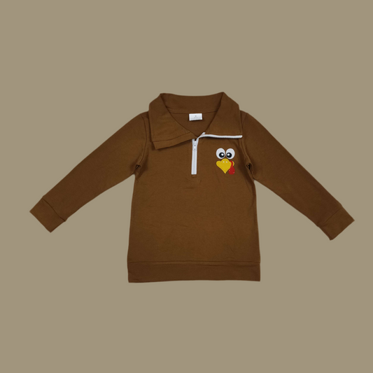 Boys turkey fall pullover