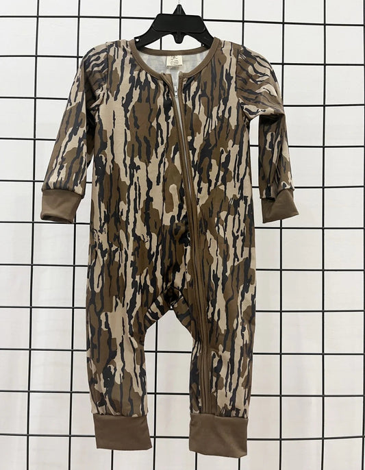 Camo bamboo zippy boys girls SALE