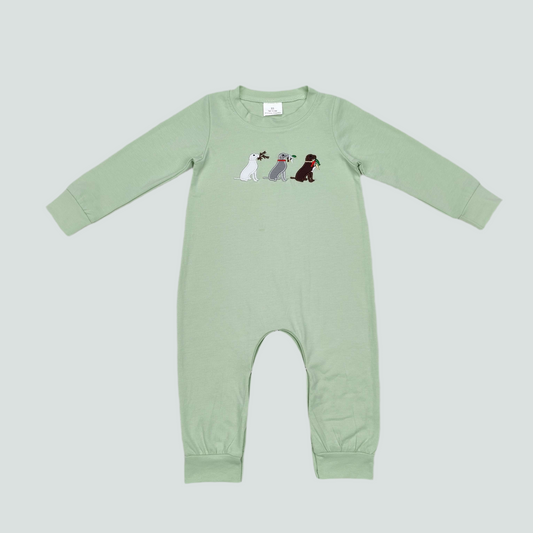 Boys duck romper