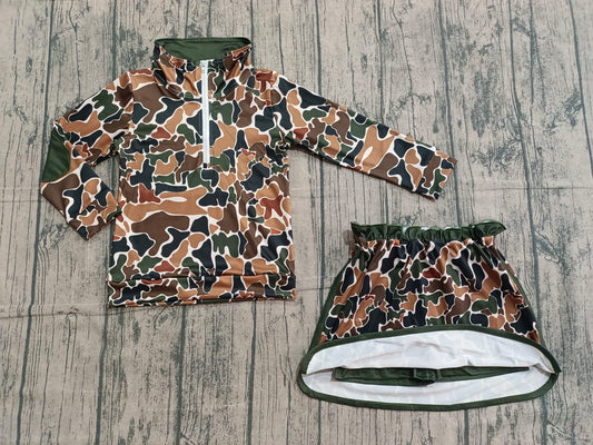 pullover skirt set girls