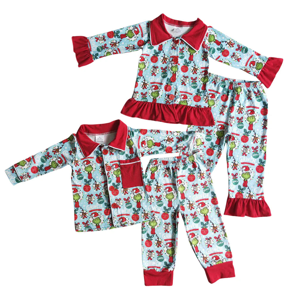 Christmas Boys girls loungewear PJs Pajama