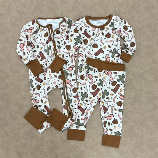 Western Loungewear boys girls pajamas pjs